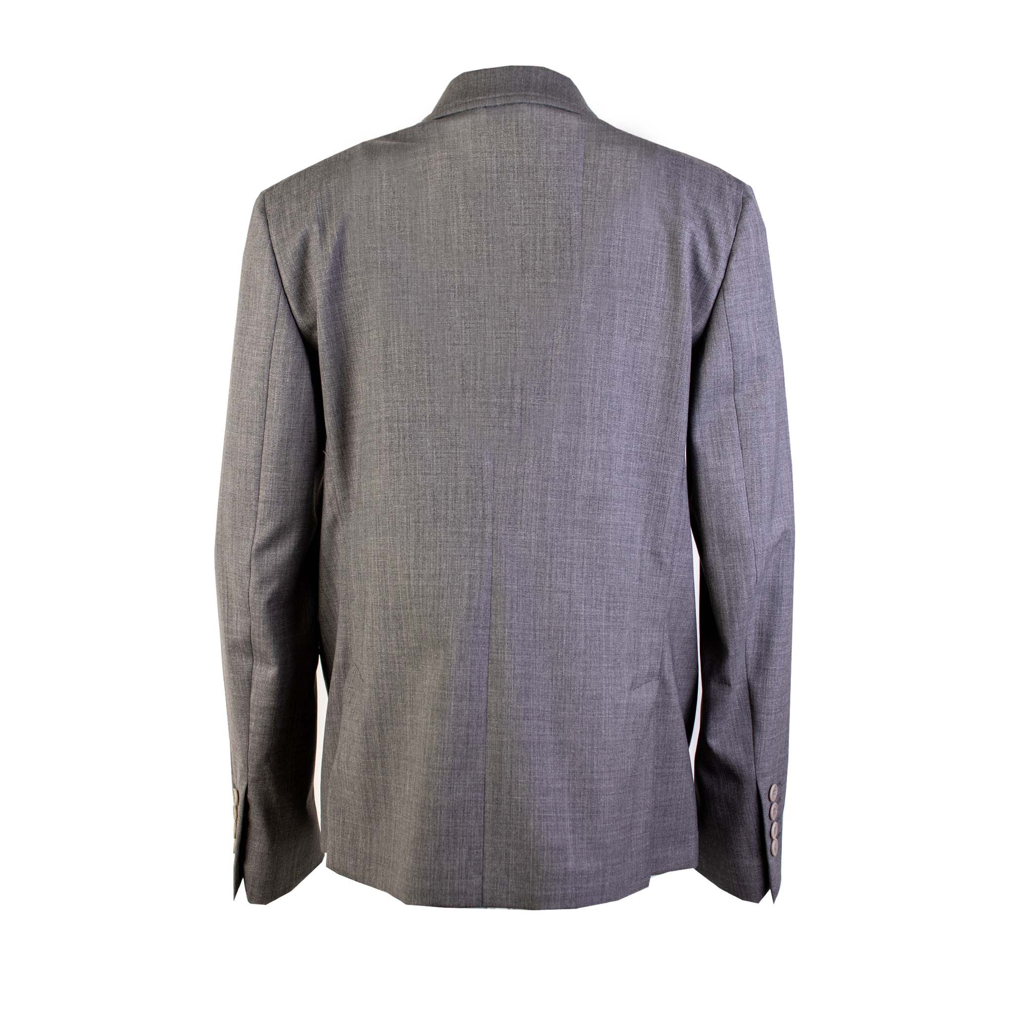 Lardini Grey Double Breast Jacket - Fizigo