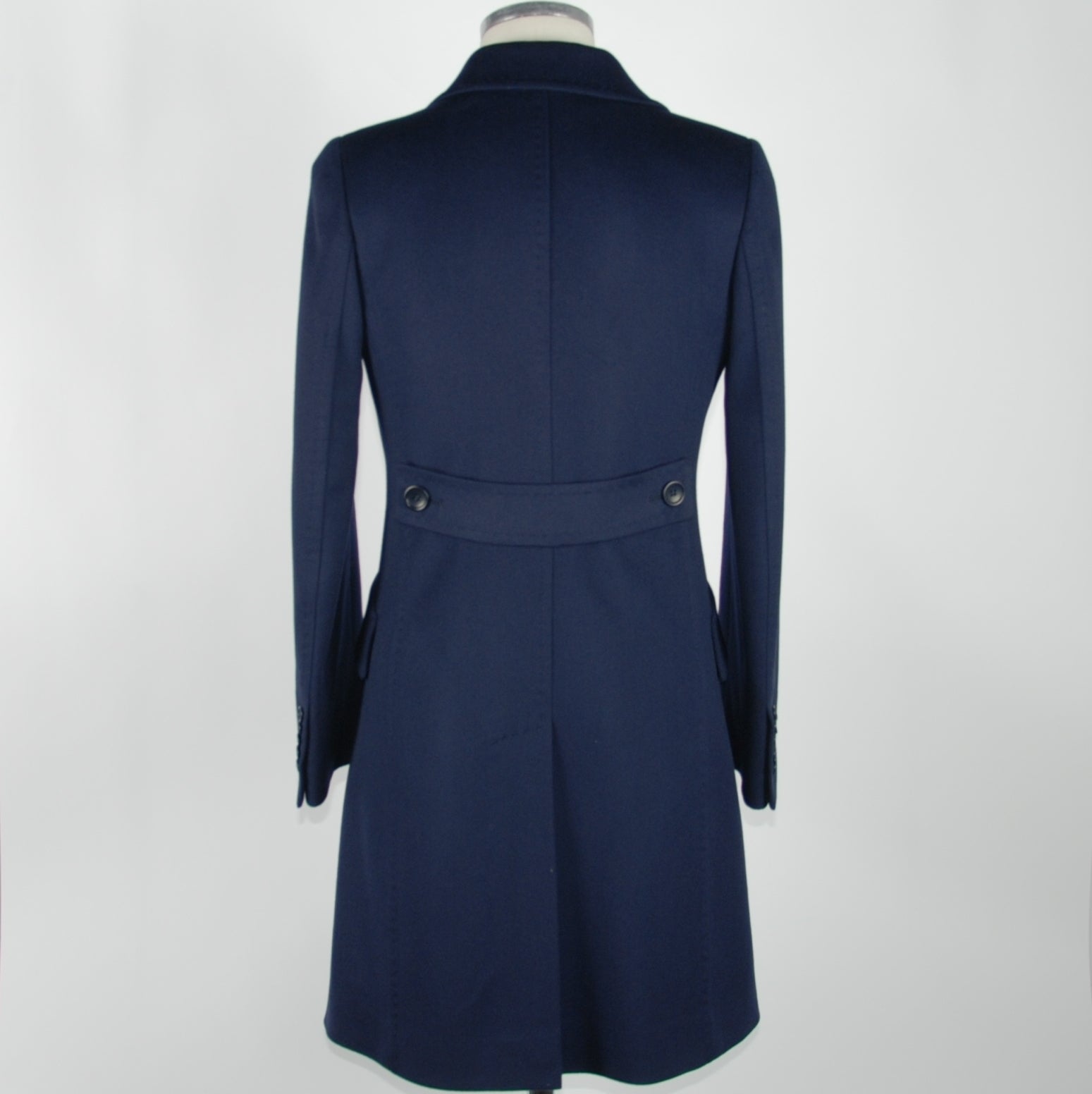 Made in Italy Blue Wool Jackets & Coat - Fizigo