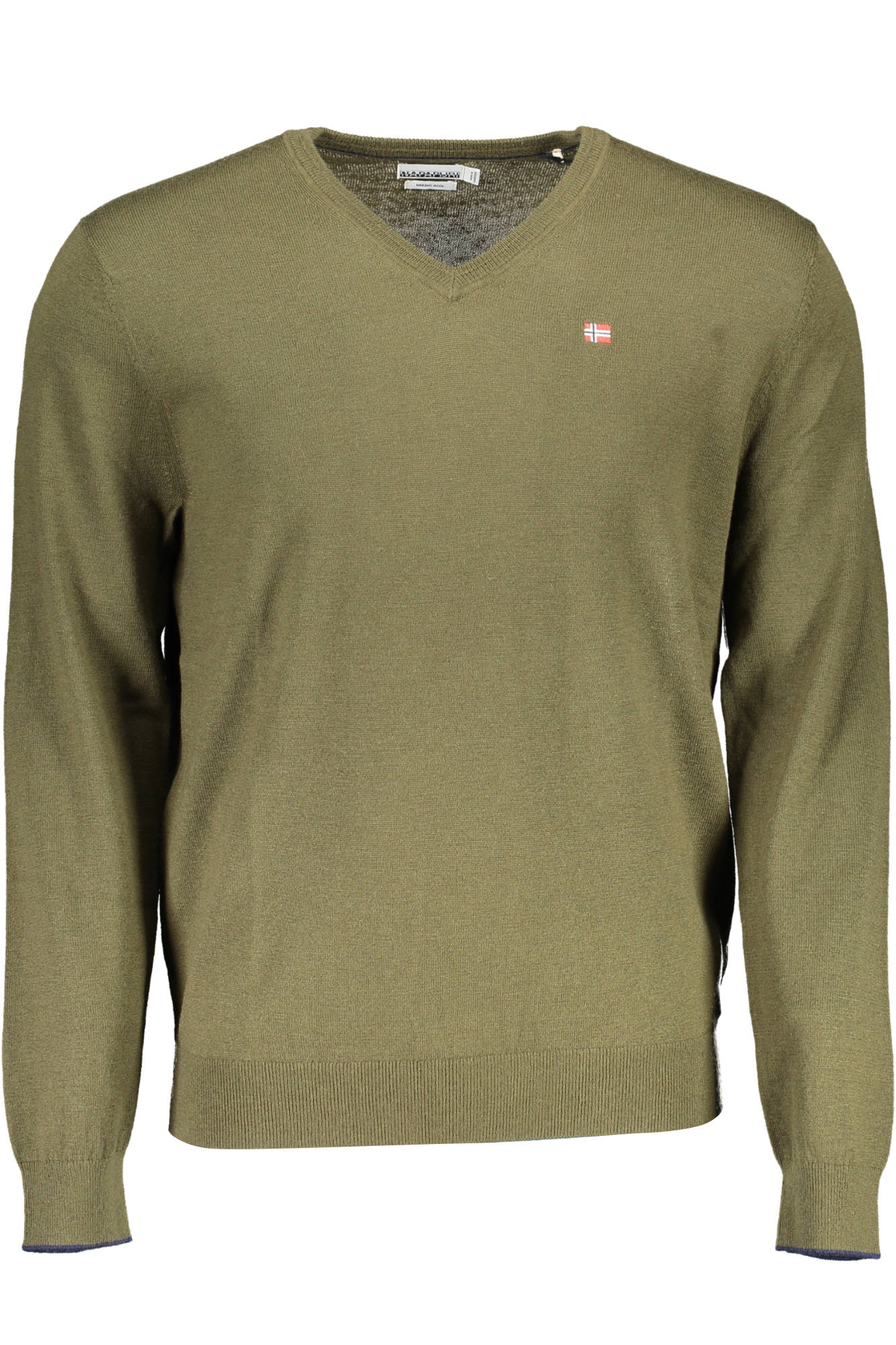 Napapijri Green Wool Sweater - Fizigo