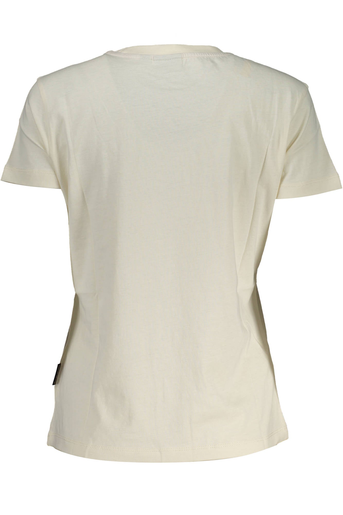 Napapijri White Cotton Tops & T-Shirt - Fizigo