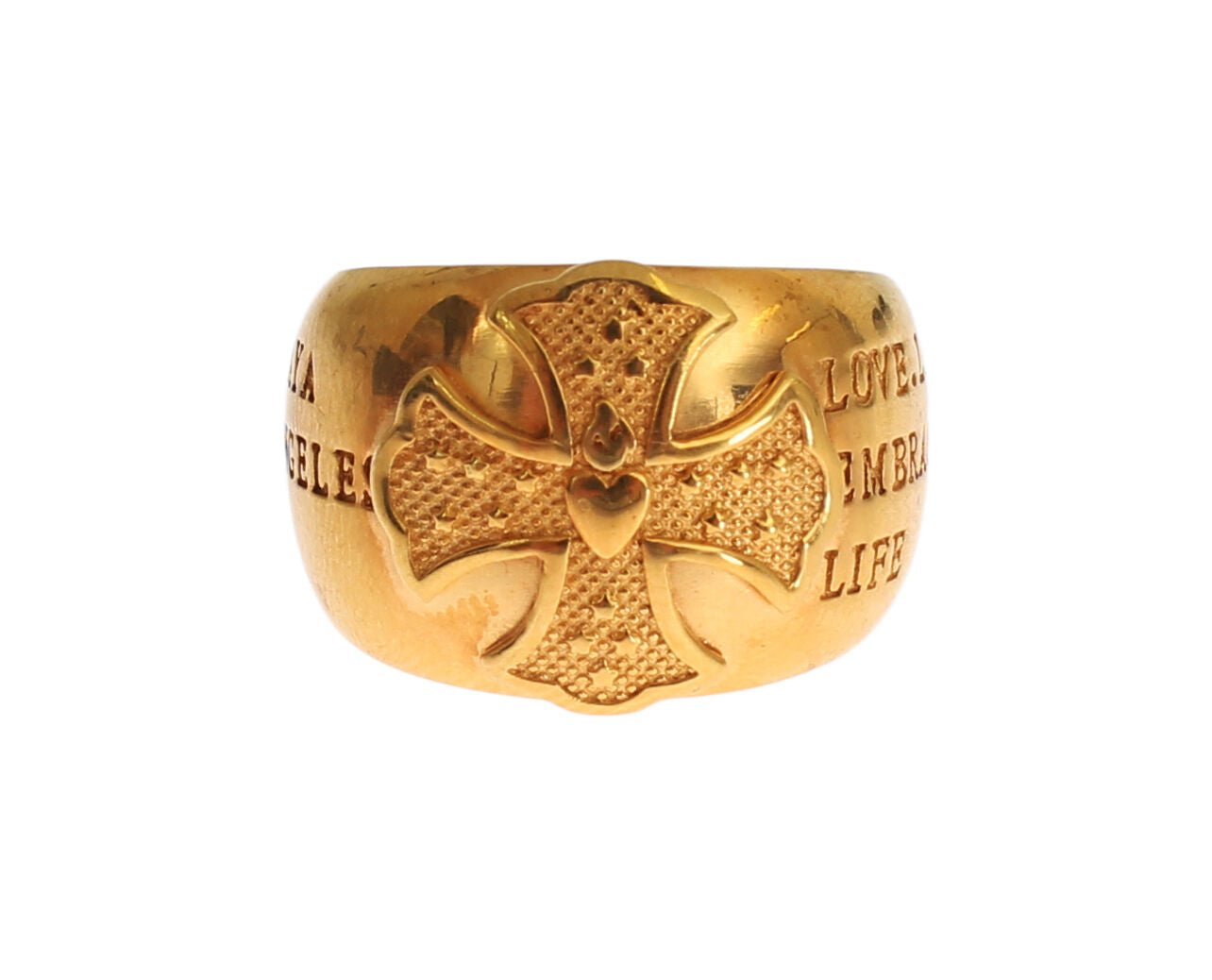 Nialaya Gold Plated 925 Silver Ring - Fizigo