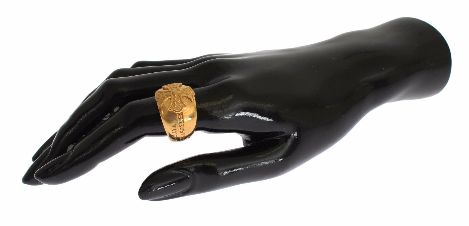 Nialaya Gold Plated 925 Silver Ring - Fizigo