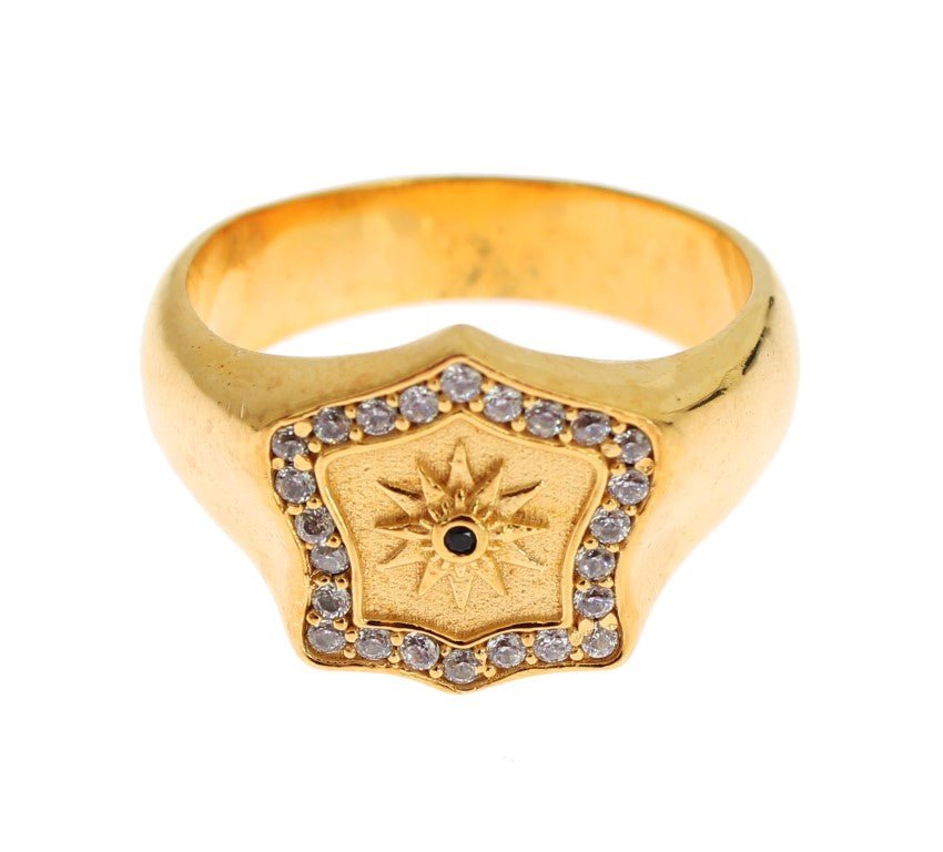 Nialaya Gold Plated 925 Sterling Silver Ring - Fizigo