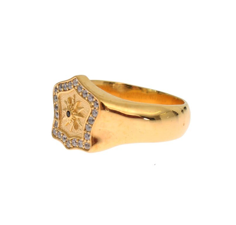 Nialaya Gold Plated 925 Sterling Silver Ring - Fizigo