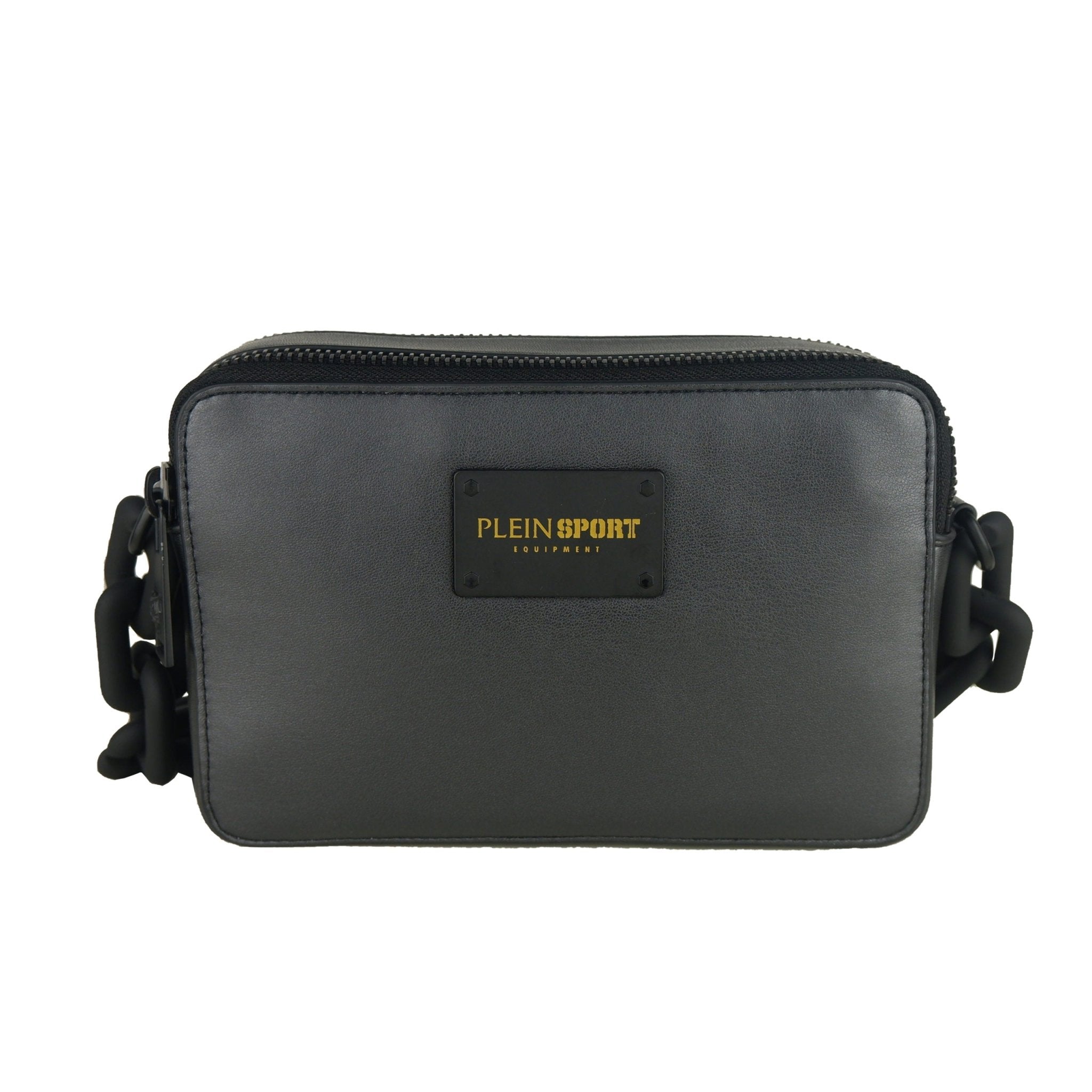 Plein Sport Black Polyester Crossbody Bag - Fizigo