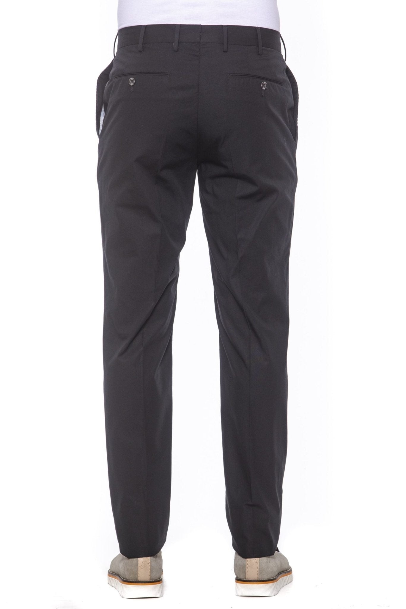 PT Torino Black Cotton Jeans & Pant - Fizigo