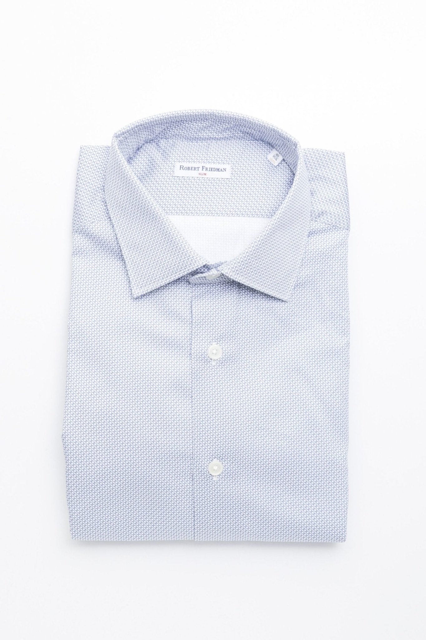 Robert Friedman Light-blue Cotton Shirt - Fizigo