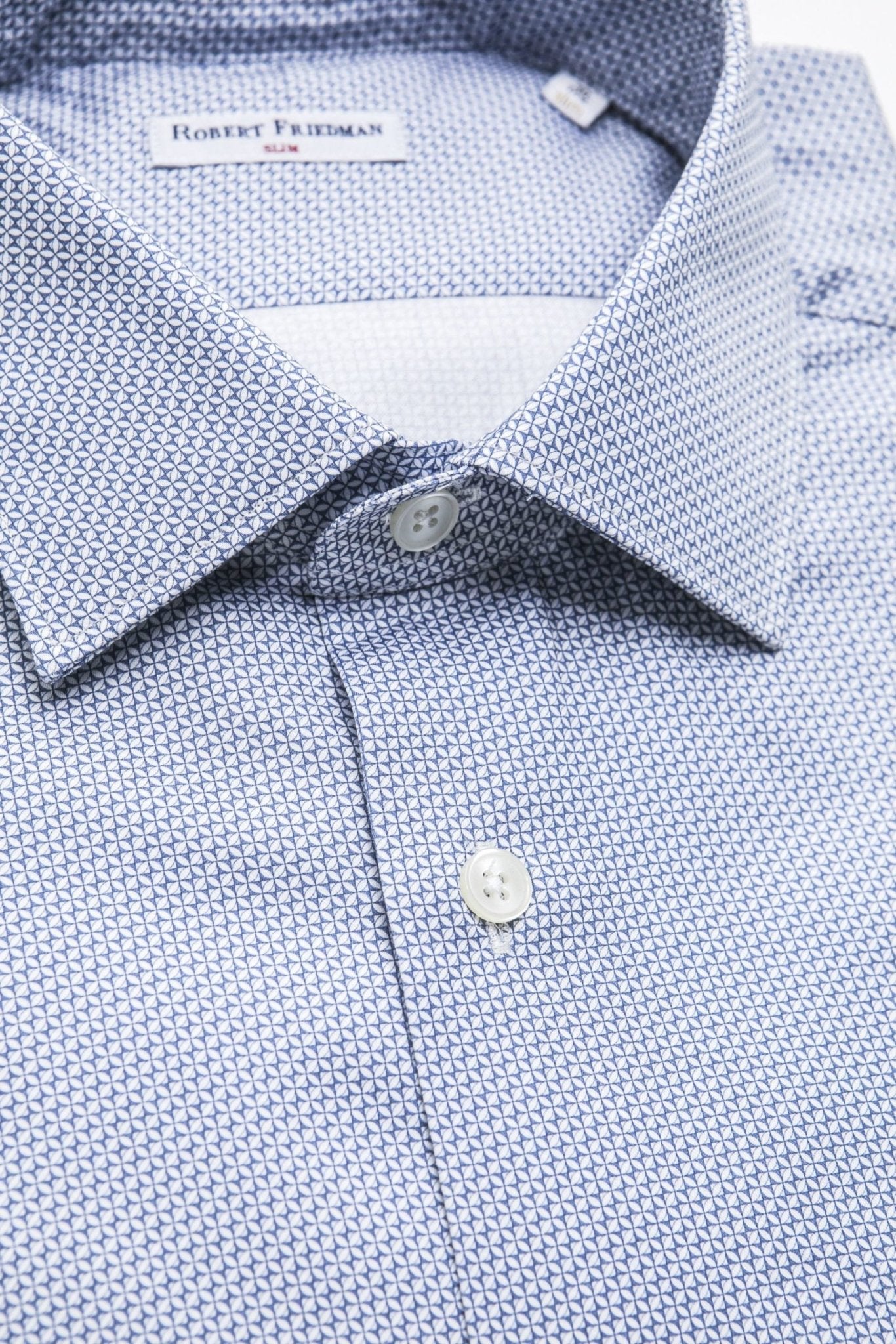 Robert Friedman Light-blue Cotton Shirt - Fizigo