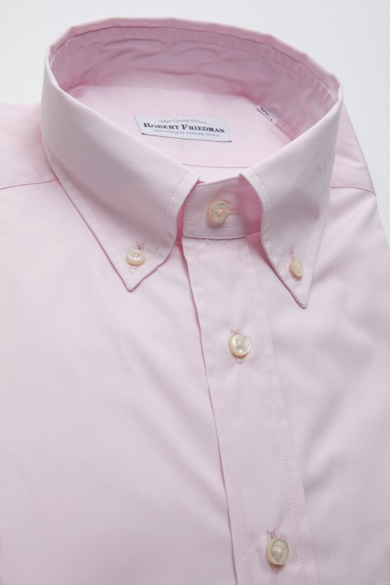 Robert Friedman Pink Cotton Shirt - Fizigo