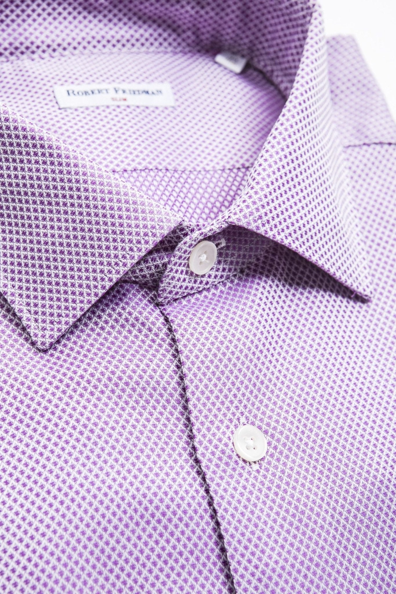 Robert Friedman Pink Cotton Shirt - Fizigo