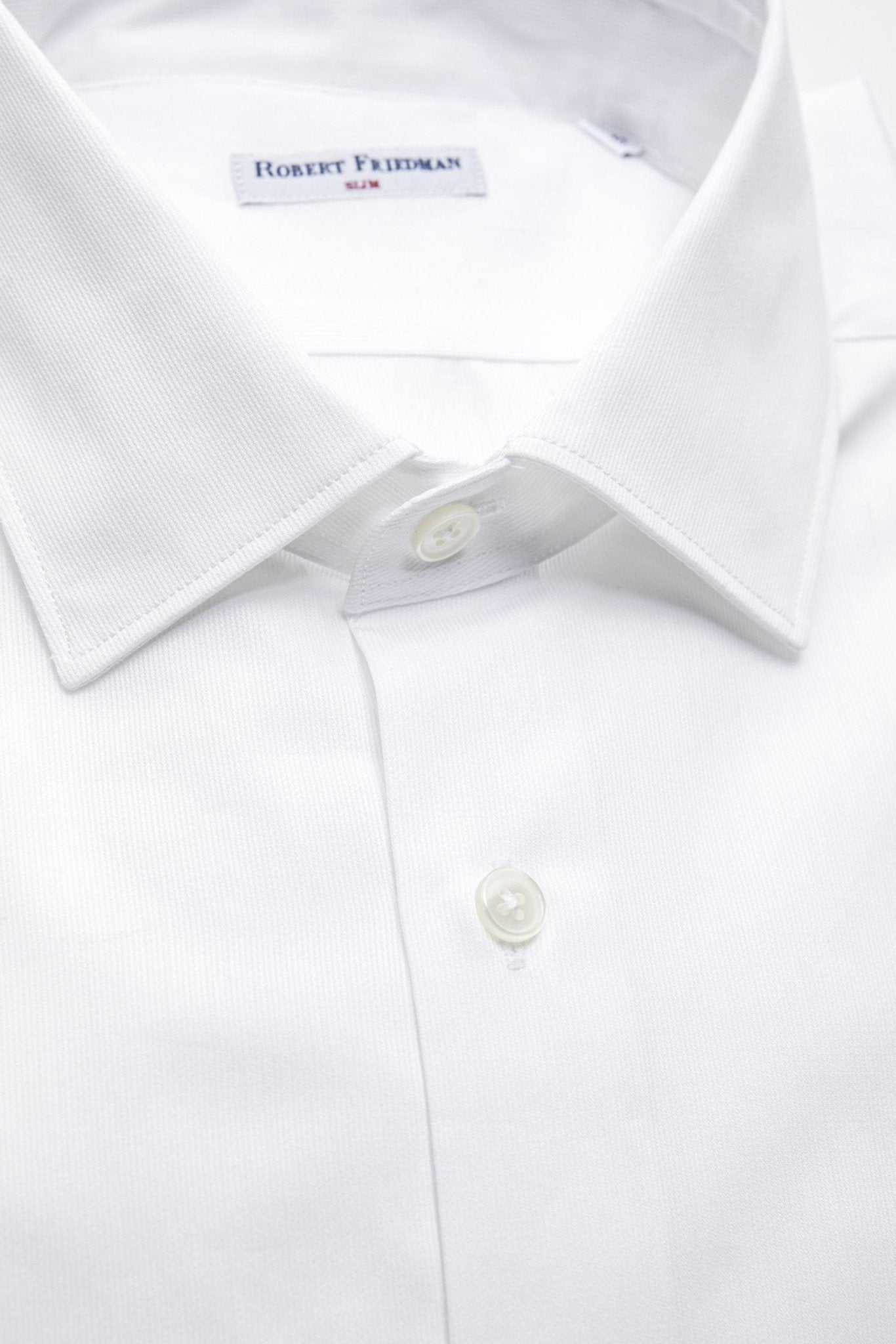 Robert Friedman White Cotton Shirt - Fizigo