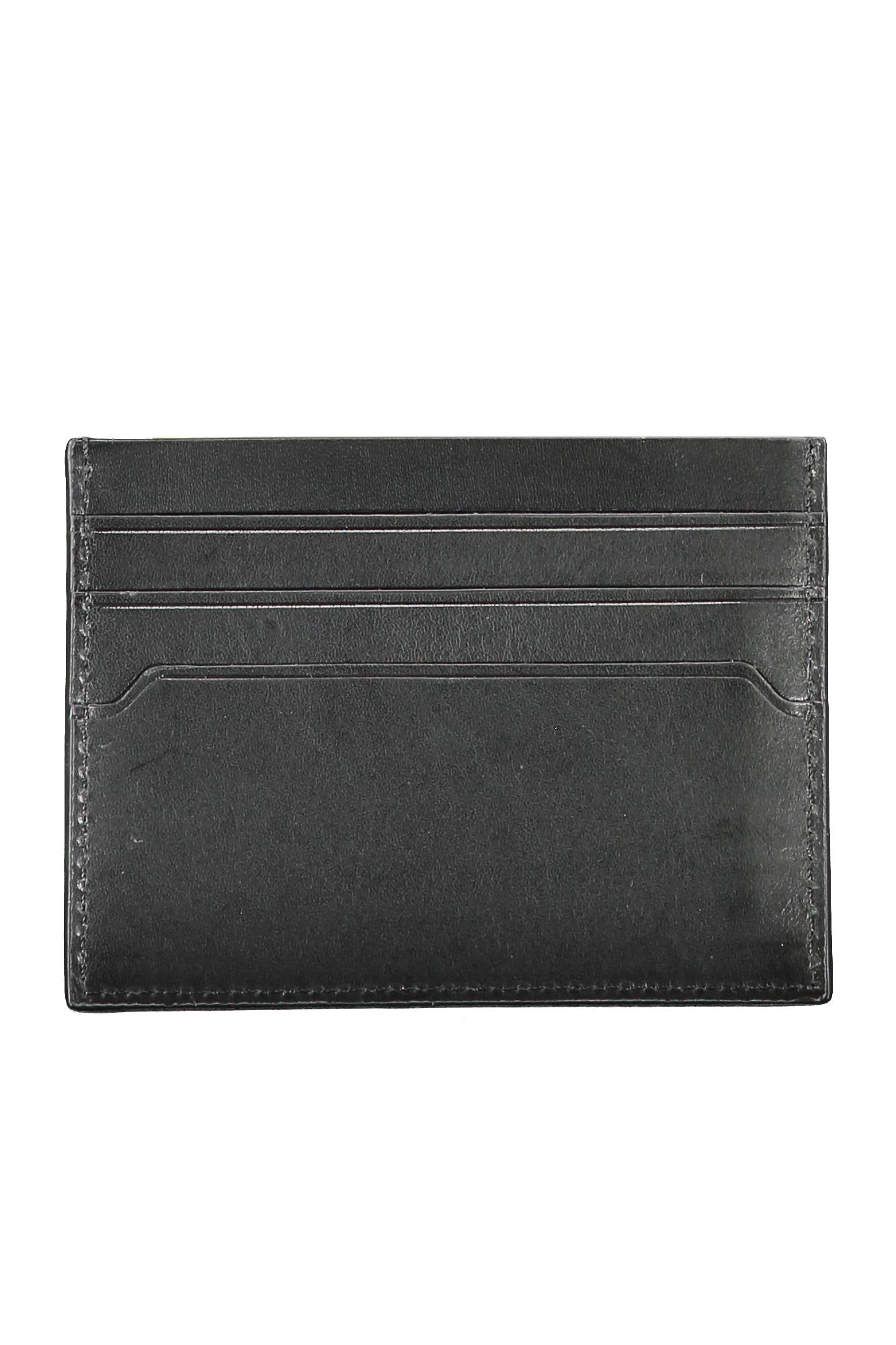 Tommy Hilfiger Black Leather Wallet - Fizigo