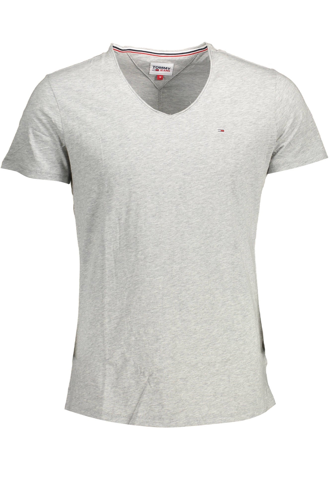 Tommy Hilfiger Gray Cotton T-Shirt - Fizigo