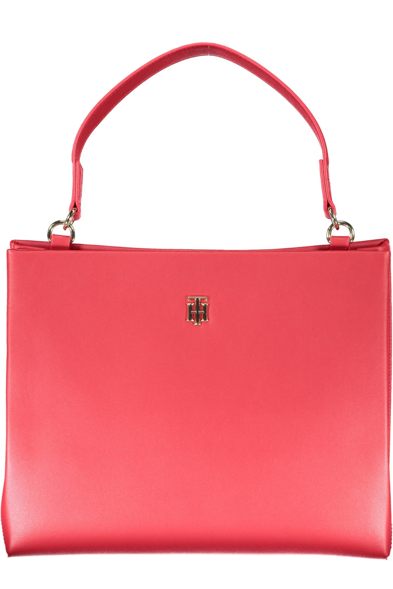 Tommy Hilfiger Red Polyurethane Handbag$1 - Fizigo