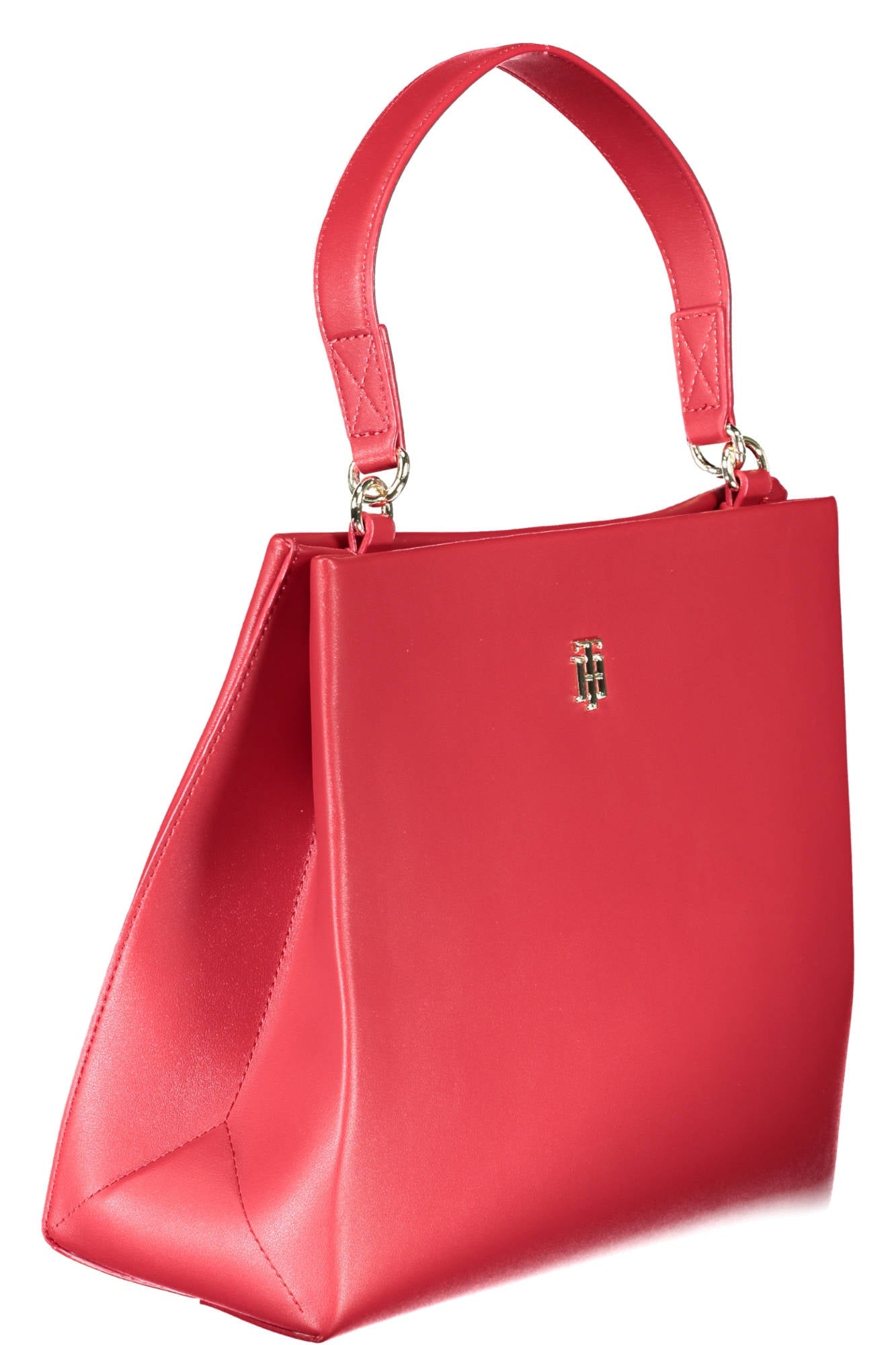 Tommy Hilfiger Red Polyurethane Handbag$1 - Fizigo