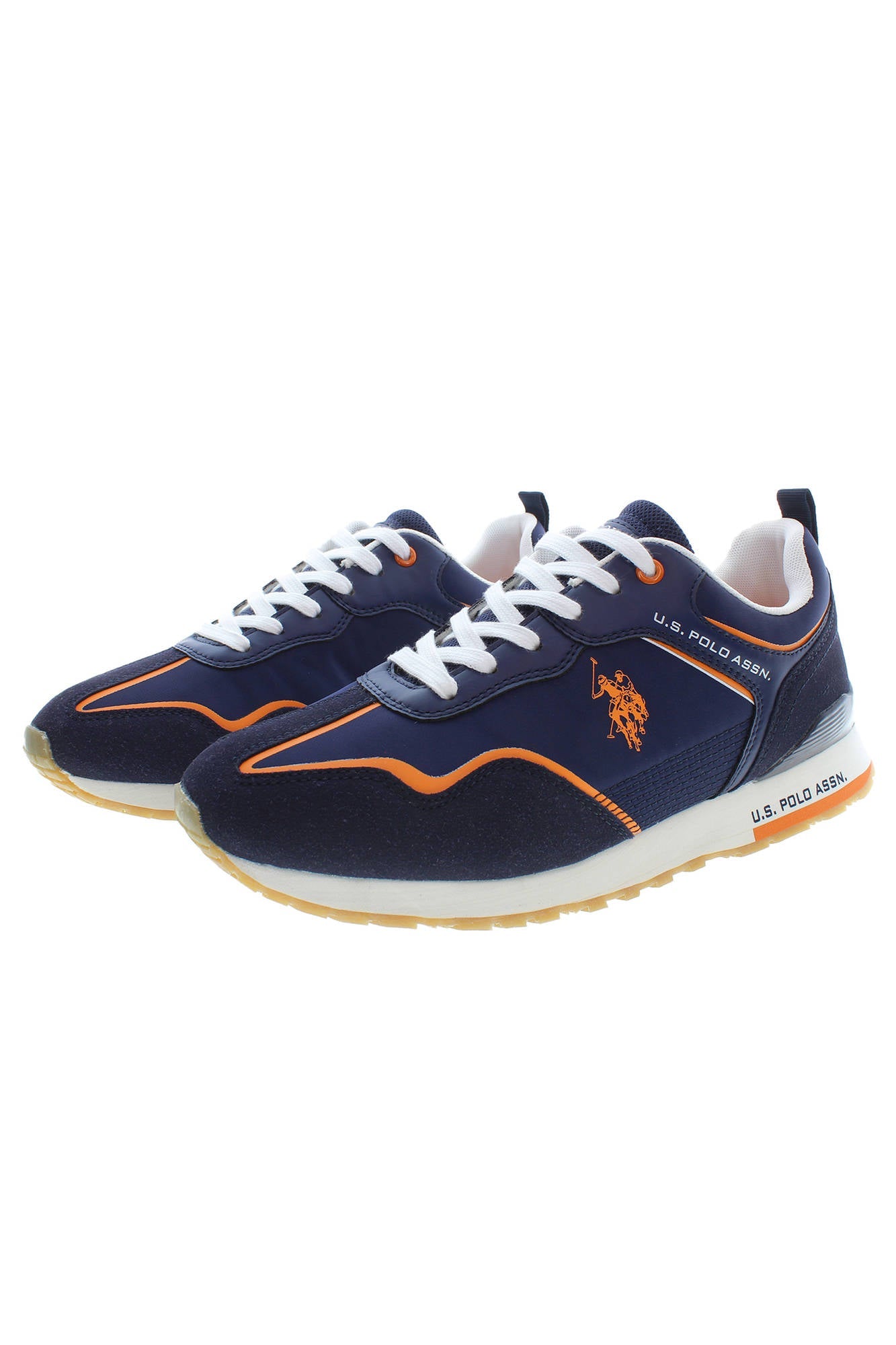 U.S. POLO ASSN. Blue Polyester Sneaker - Fizigo