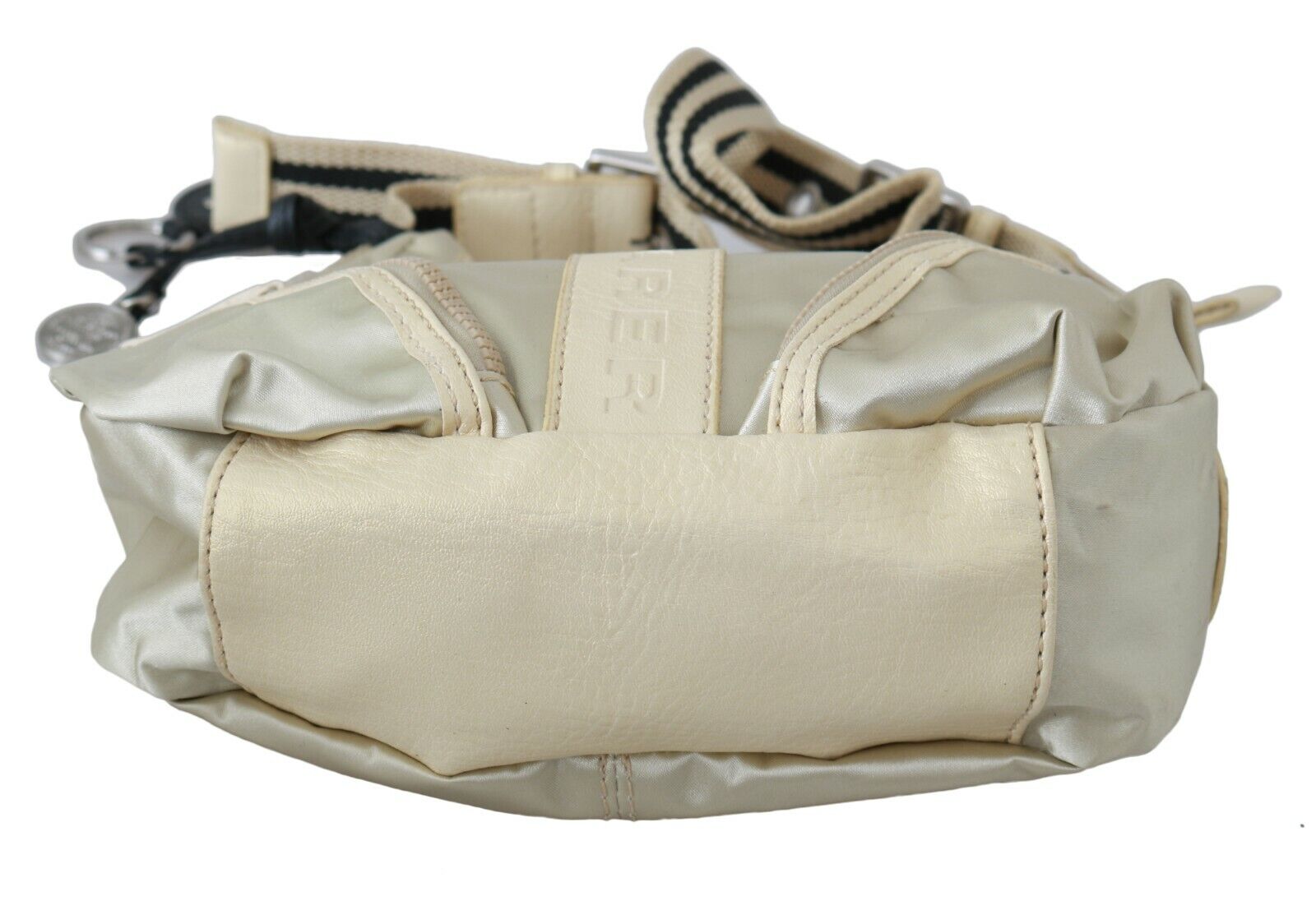 WAYFARER White Shoulder Crossbody Sling Fabric Purse - Fizigo